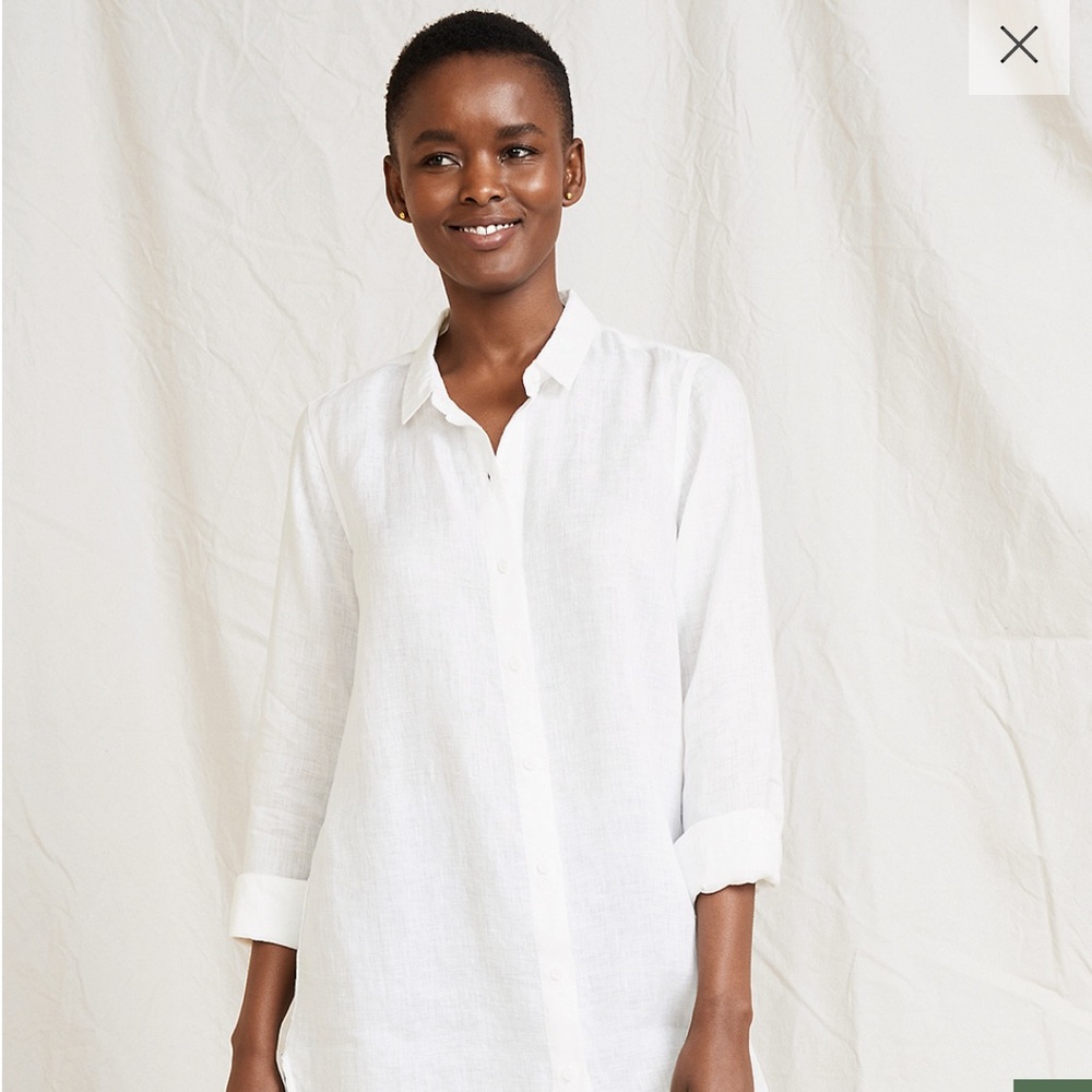 Garnet Hill Linen Tunic